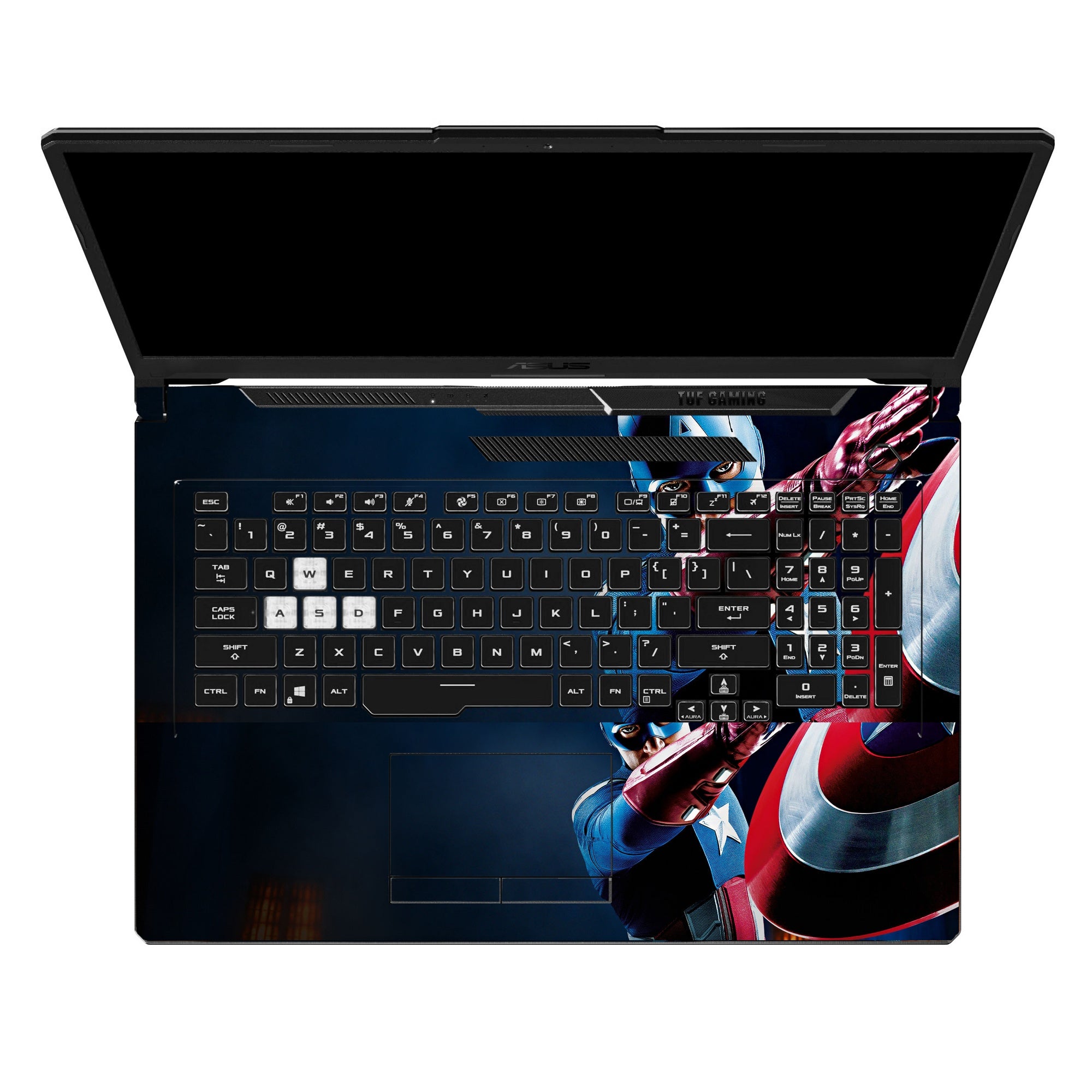 Hero Squad Black Side Profile by Decalz