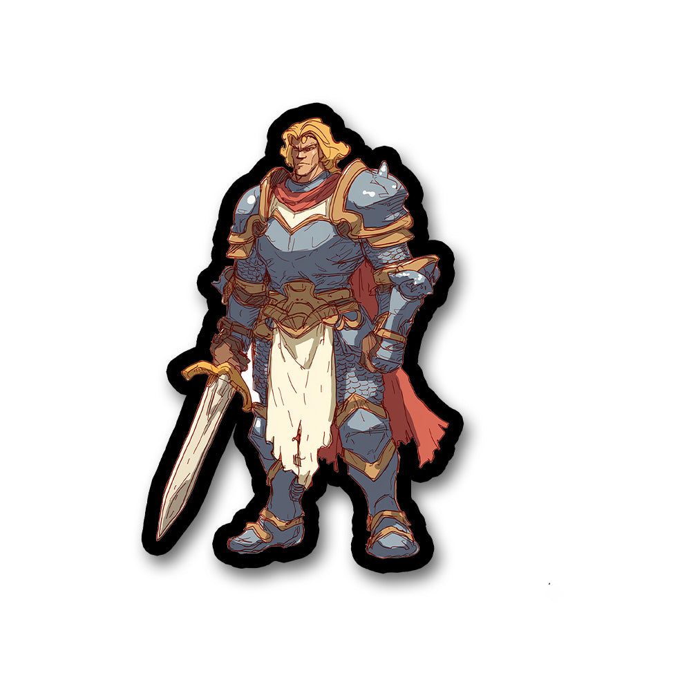 Heroes Of Might And Magic Knight Fantasy Sticker