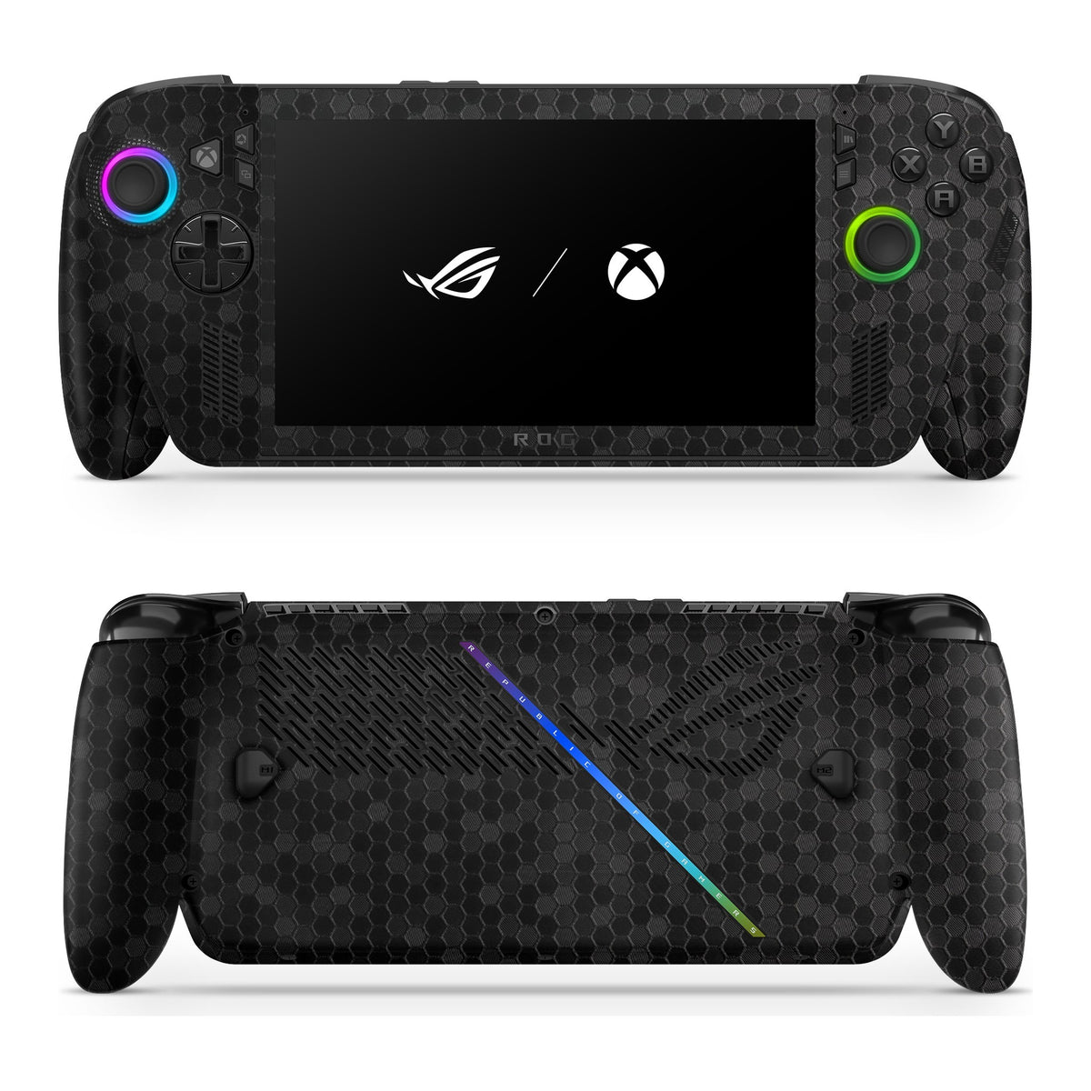 Honeycomb Black Asus ROG Xbox Ally skin by Decalz