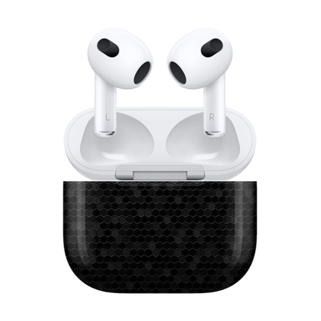 Airpods 3 Honeycomb Black skins