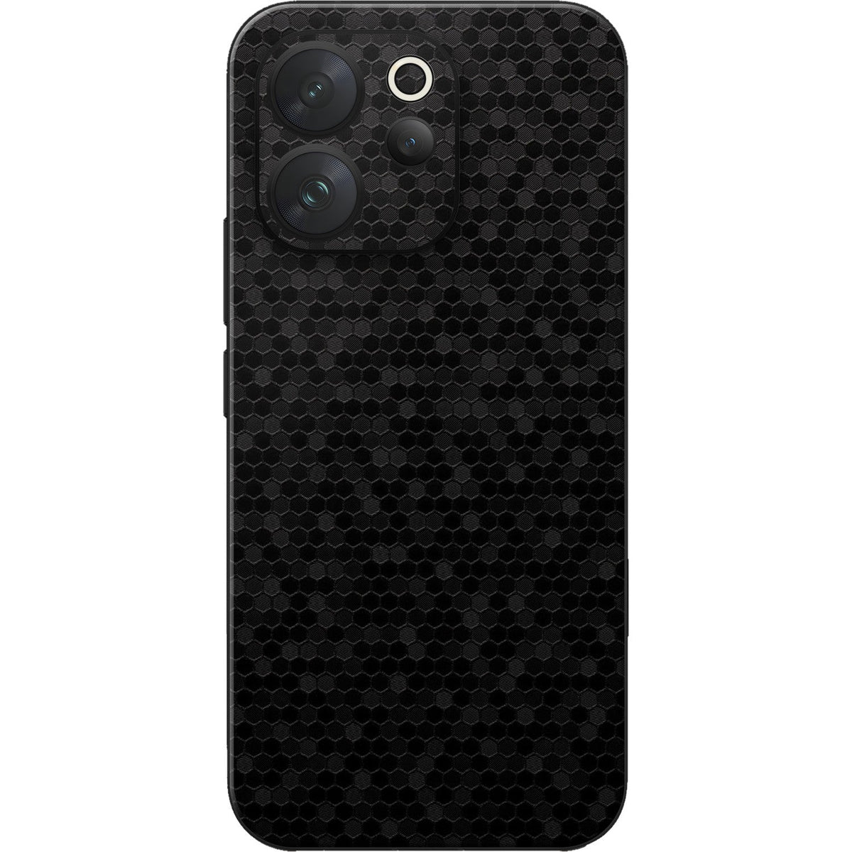 Honeycomb Black skin on Vivo V70 (5G) by Decalz