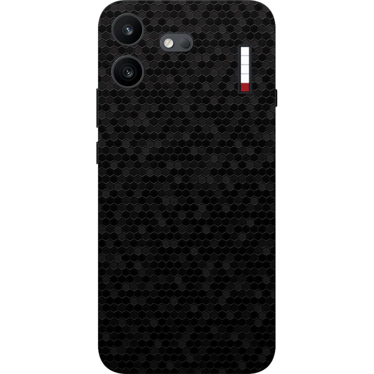 Honeycomb Black skin on Nothing Phone 4B by Decalz