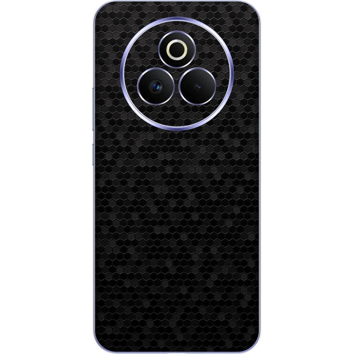 Honeycomb Black skin on Realme P3 Pro (5G) by Decalz