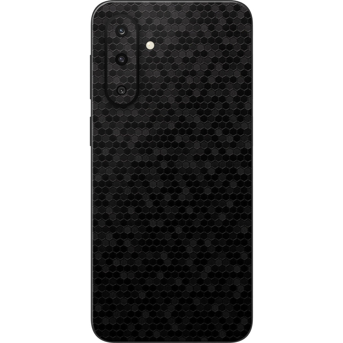 Honeycomb Black skin on Samsung Galaxy F36 (5G) by Decalz