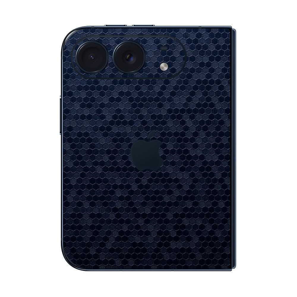 iPhone Duo Honeycomb Blue skin