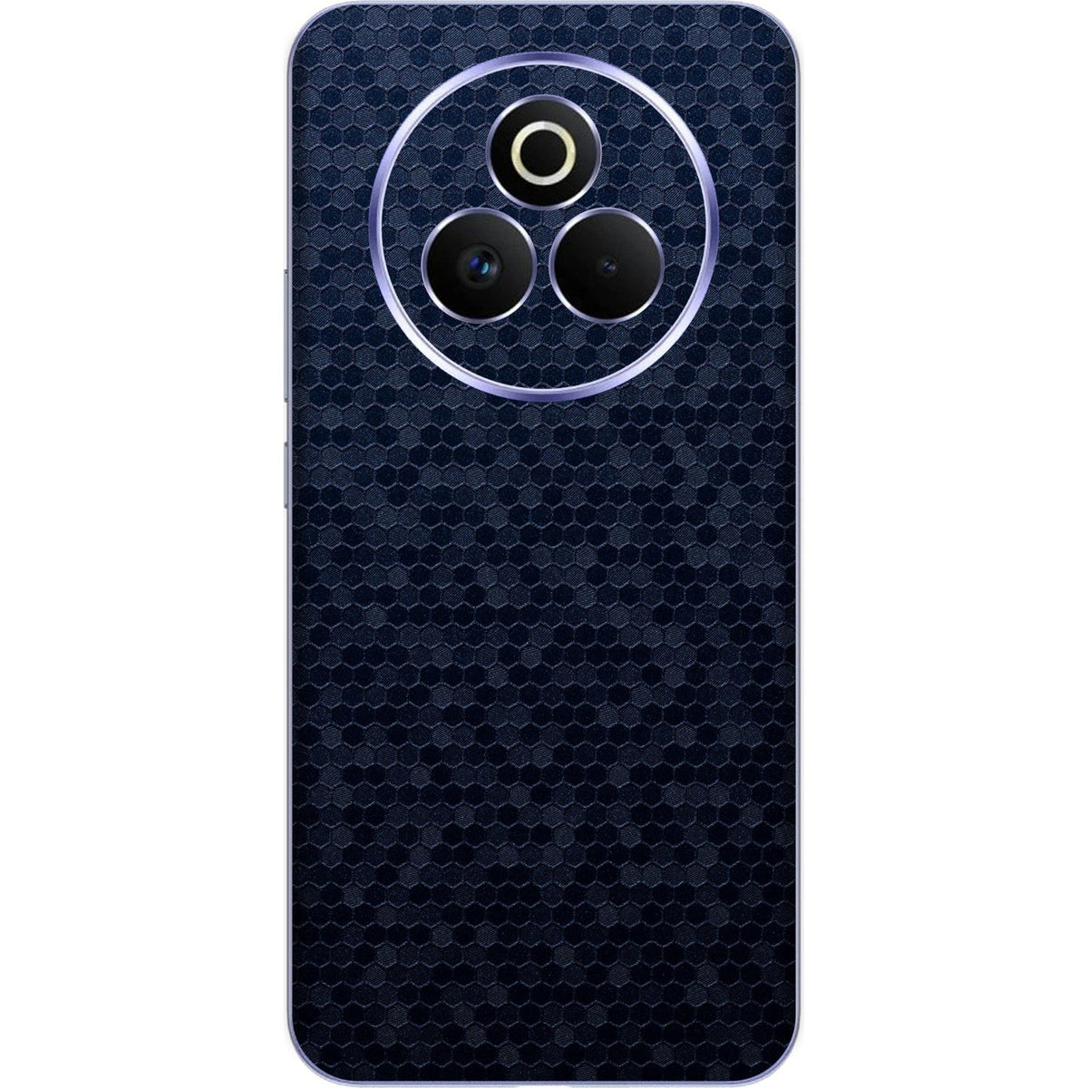 Honeycomb Blue skin on Realme P3 Pro (5G) by Decalz