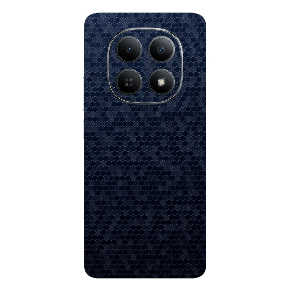 Honeycomb Blue skin on Redmi Note 15 (5G) by Decalz