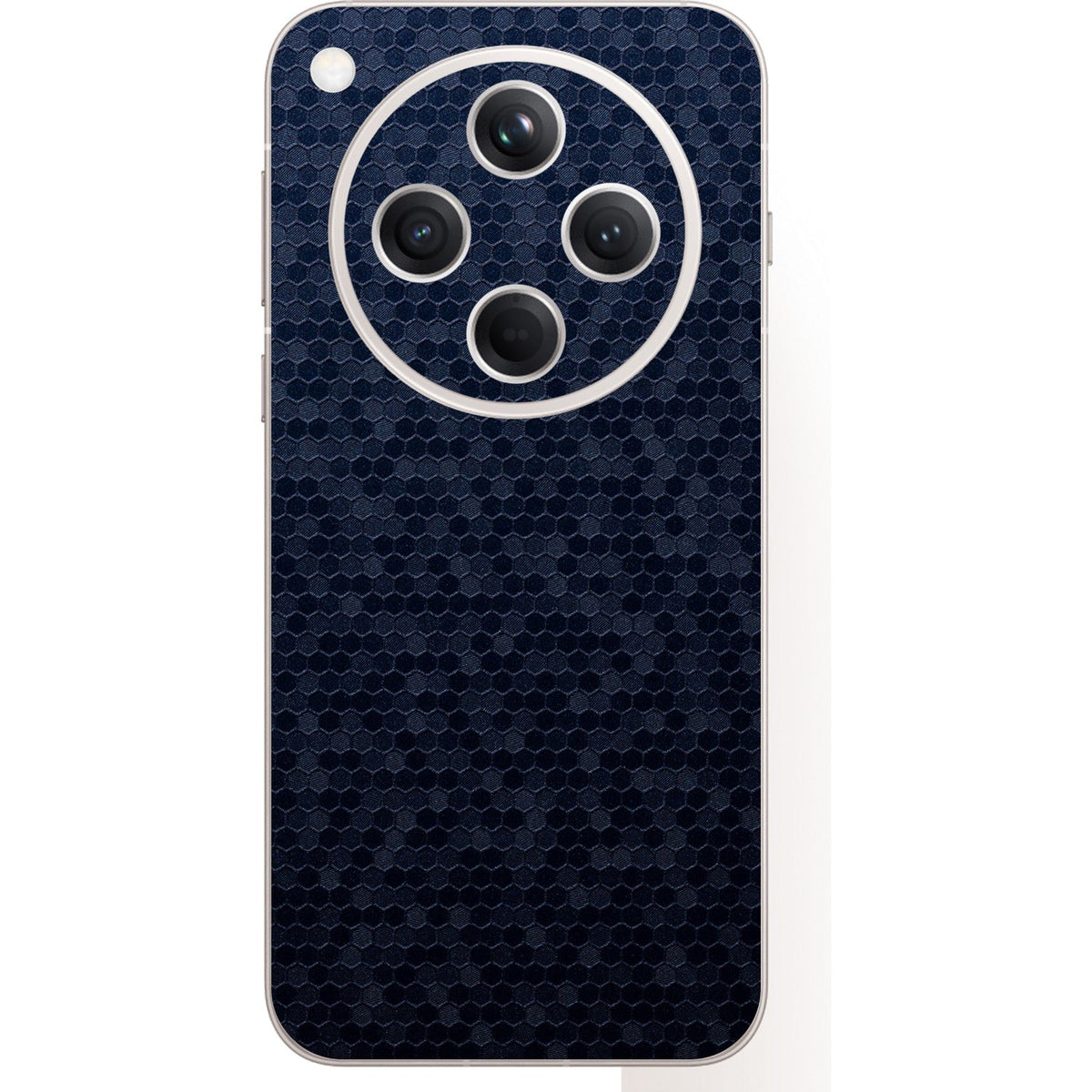 Honeycomb Blue skin on Oppo Find X8 (5G) by Decalz