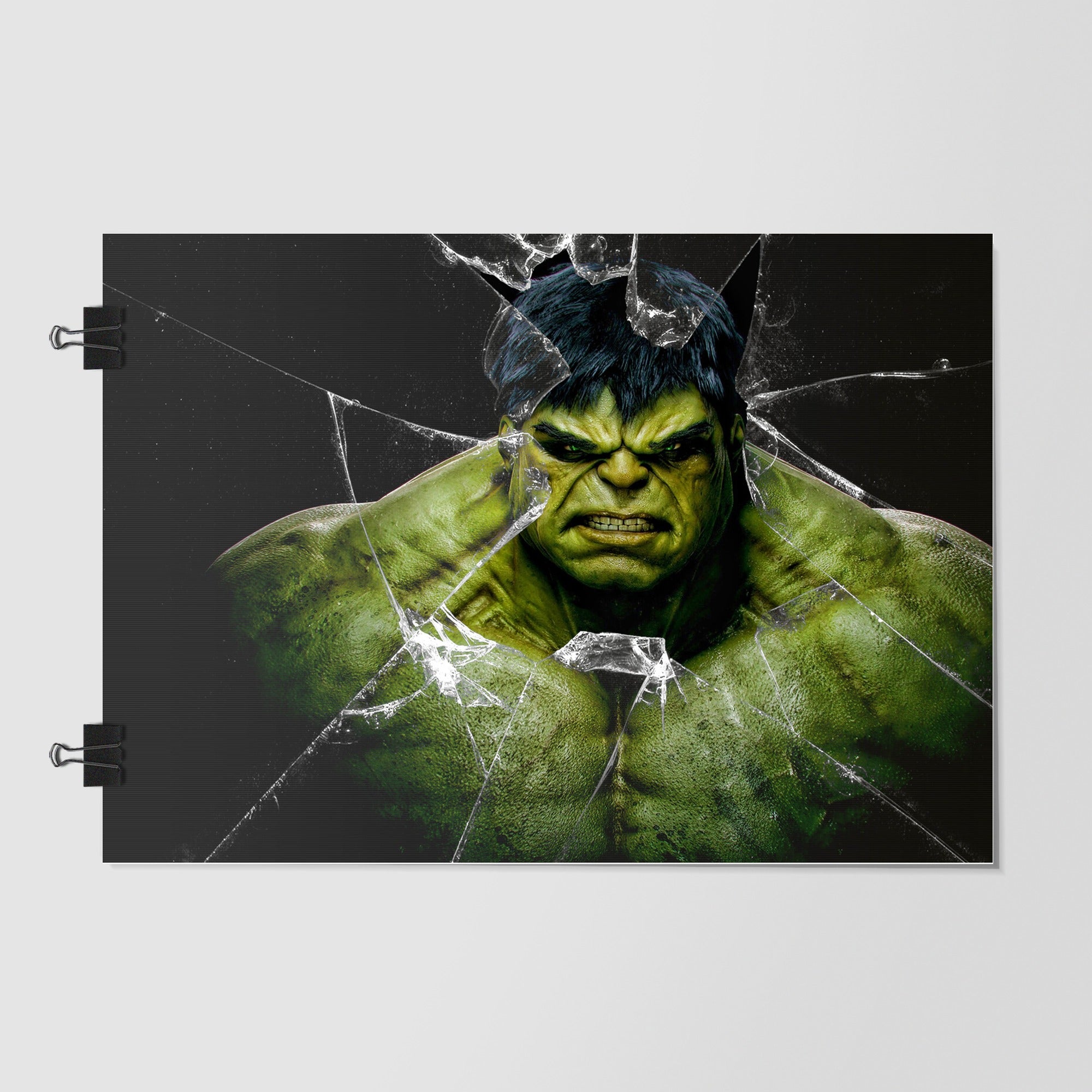 Hulk Black Dynamic Angle by Decalz
