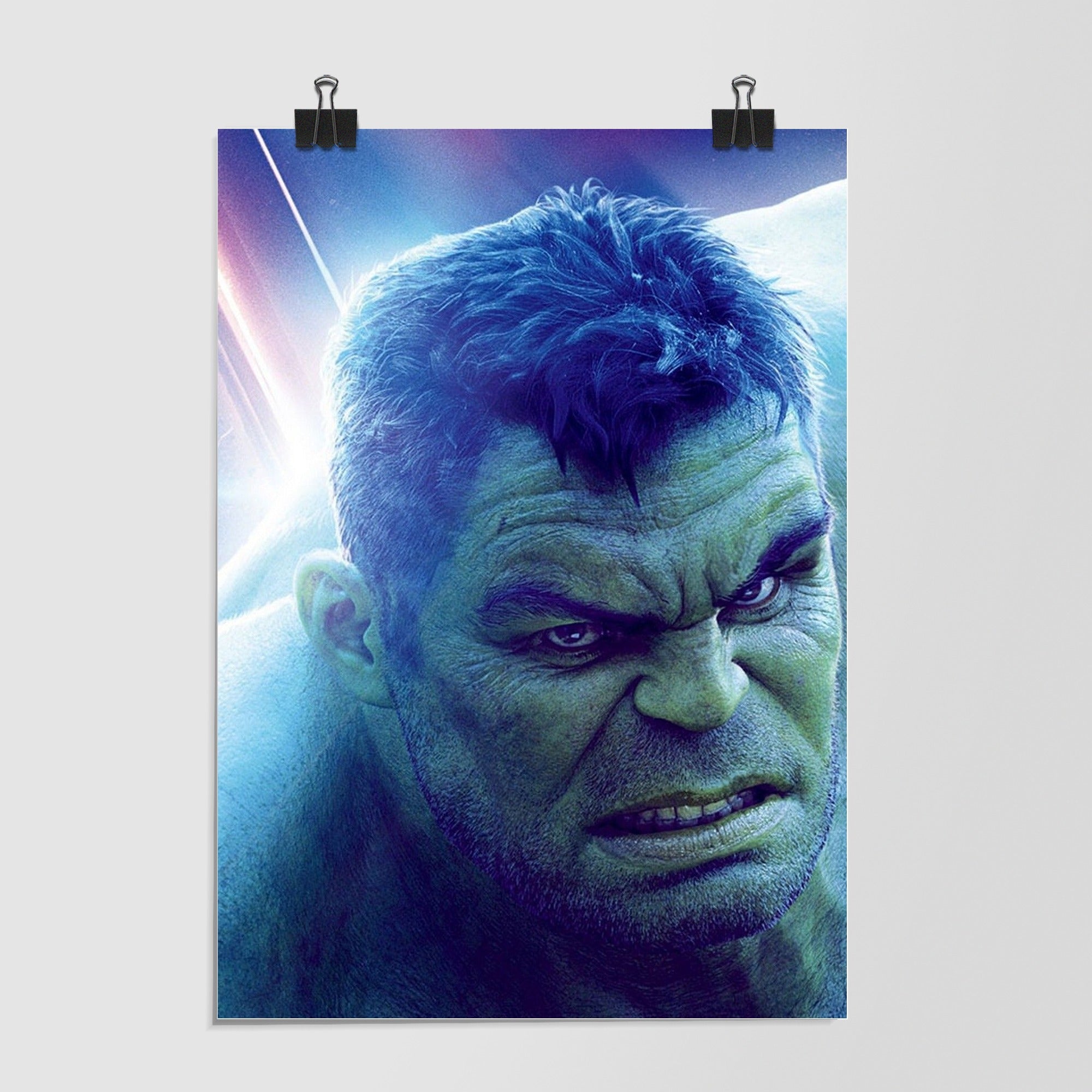 Hulk Mark Ruffalo Sky Blue by Decalz