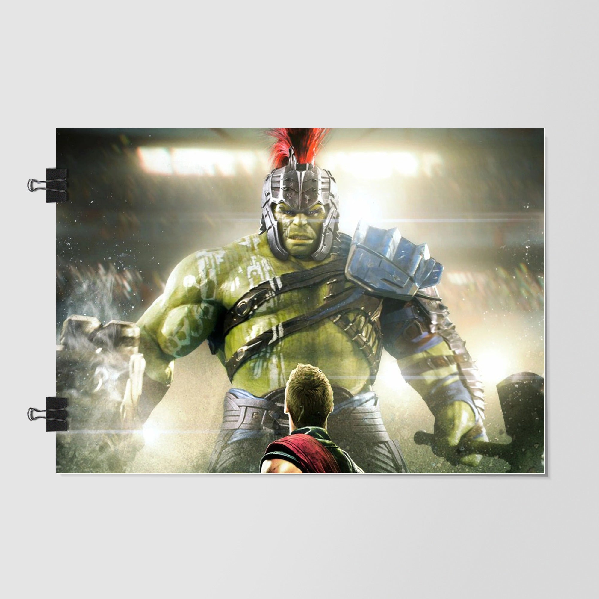 Hulk Mark Ruffalo White Dramatic Lighting by Decalz