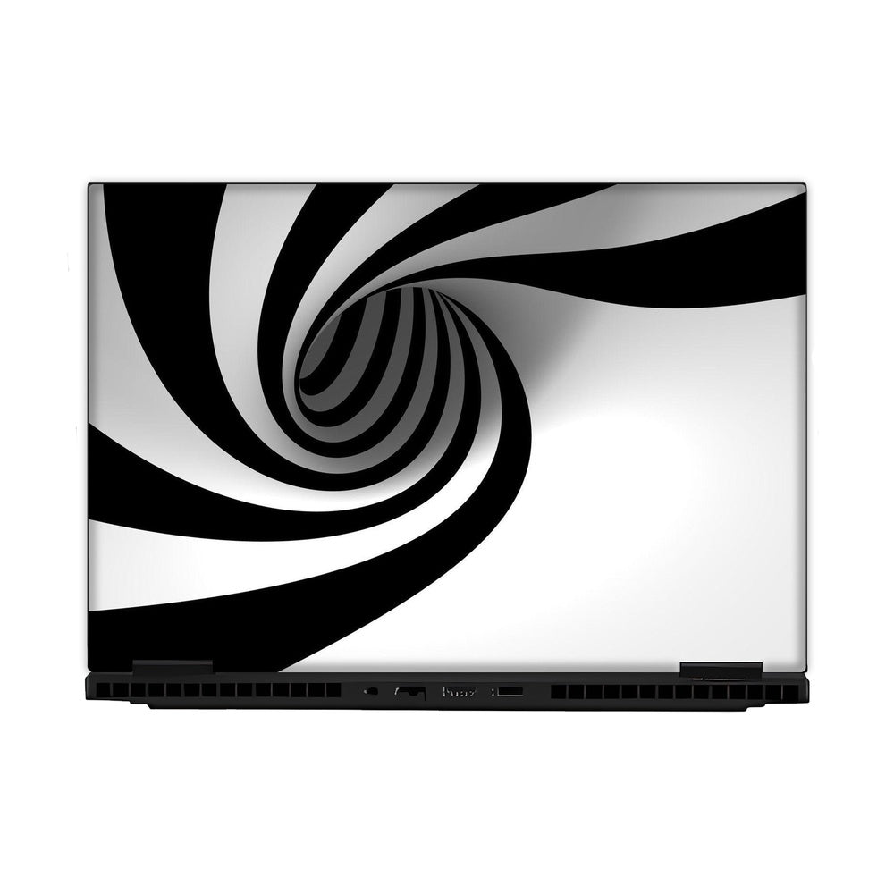 Hypnotic Spiral skin on Hp Omen Gaming 16-AM0241TX by Decalz