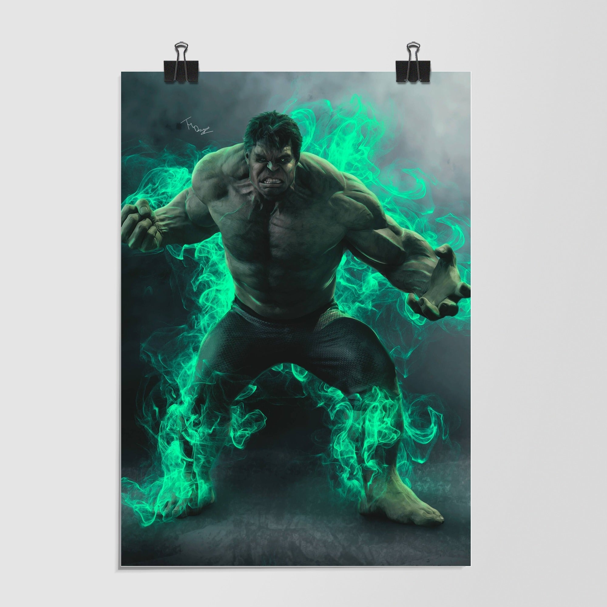 Incredible Hulk Black by Decalz