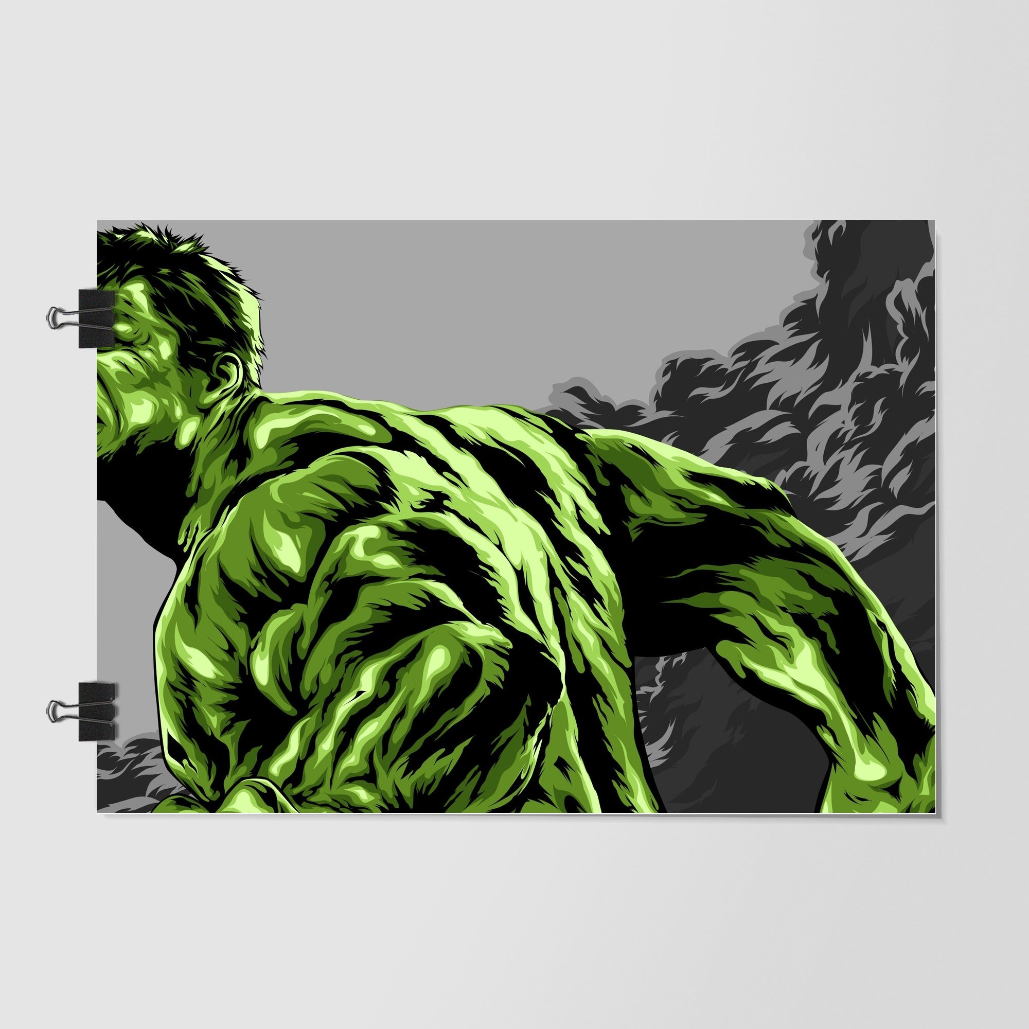 Incredible Hulk Gray by Decalz