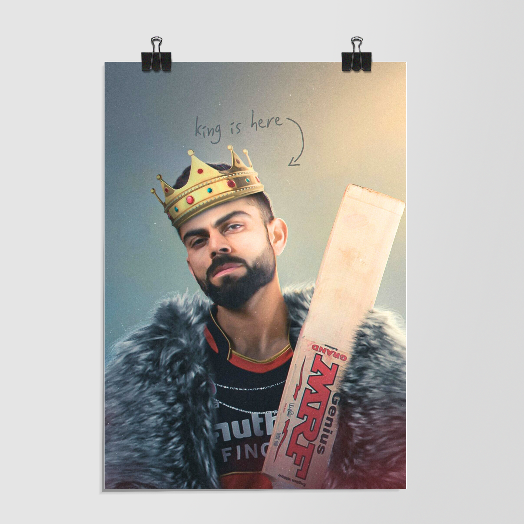 Indian Cricket Gray by Decalz