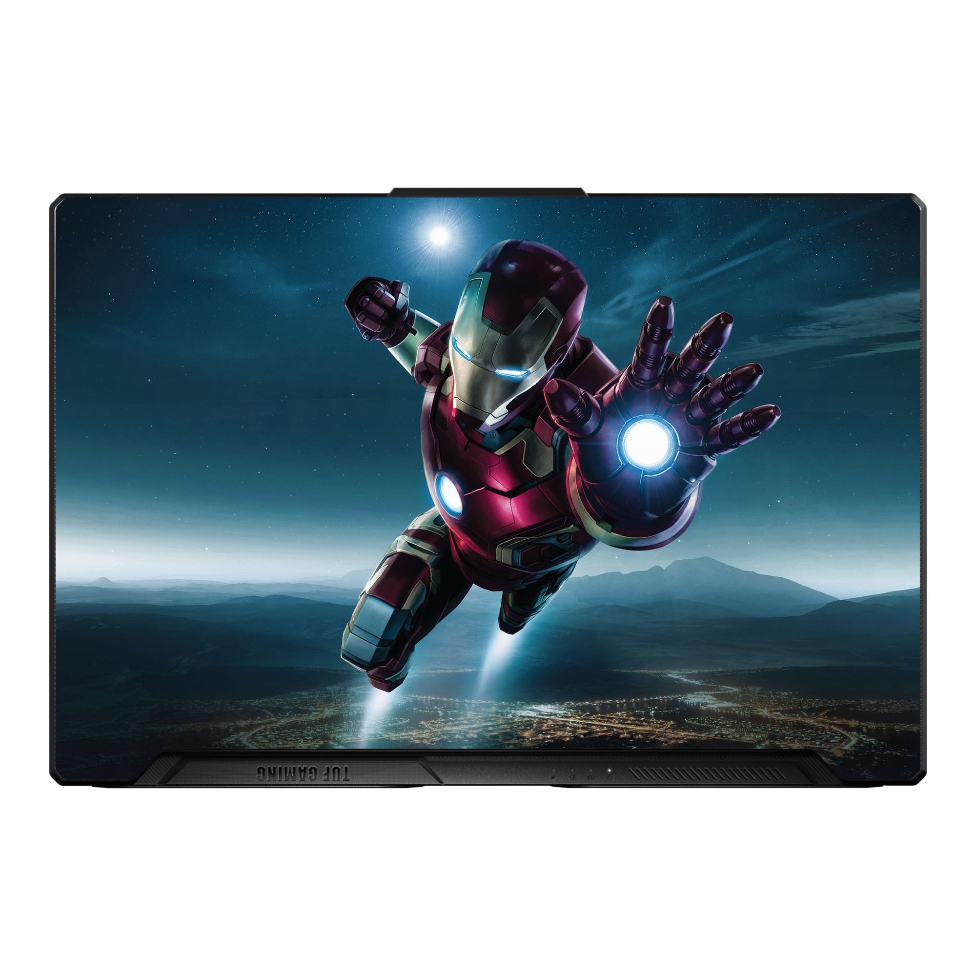 Iron Man Black Cinematic Glow by Decalz