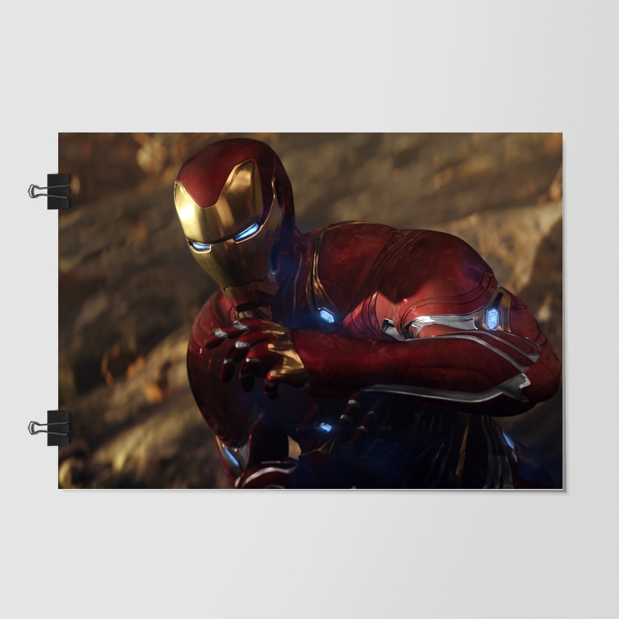 Iron Man Black Studio Shot by Decalz