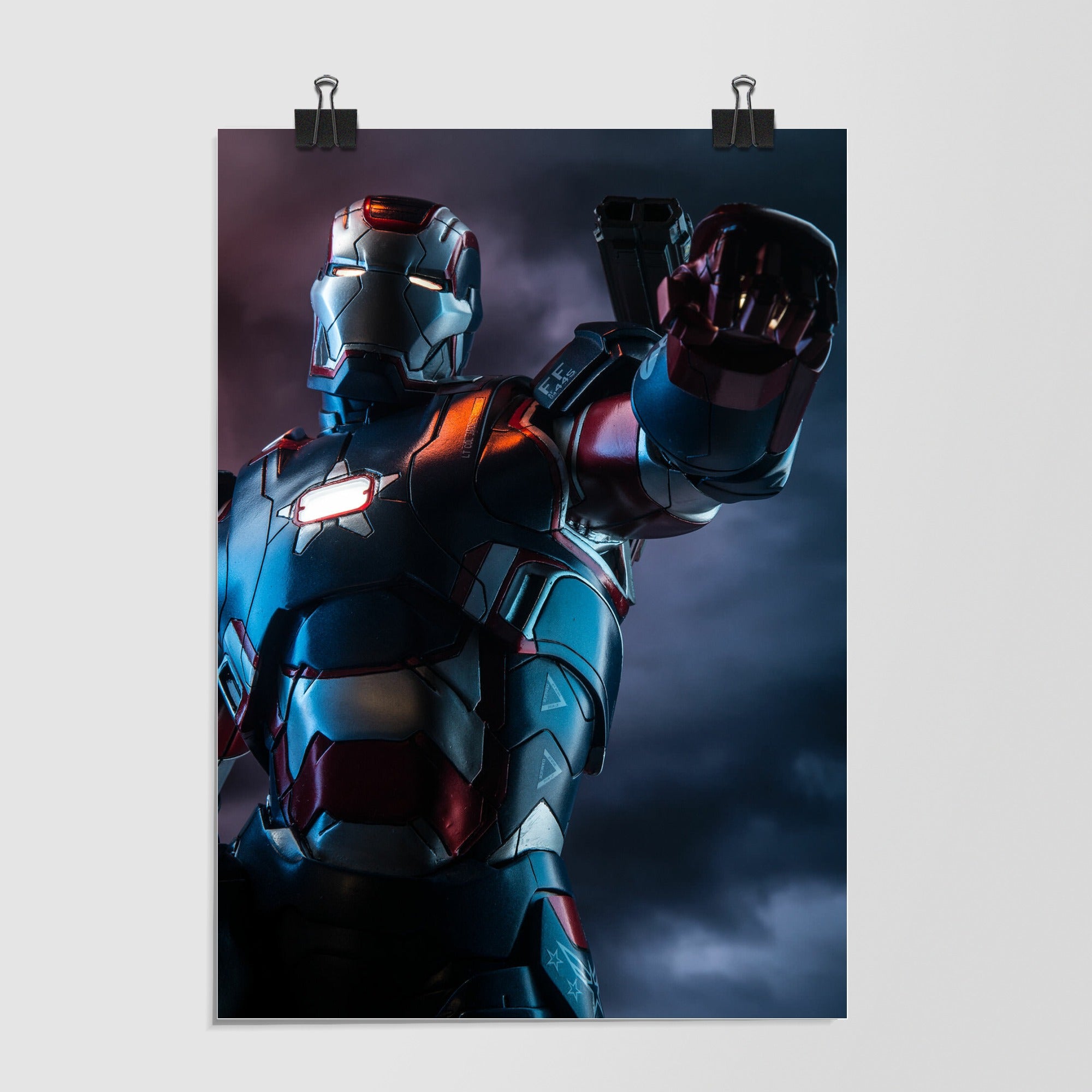 Iron Patriot Armor Black Dynamic Angle by Decalz