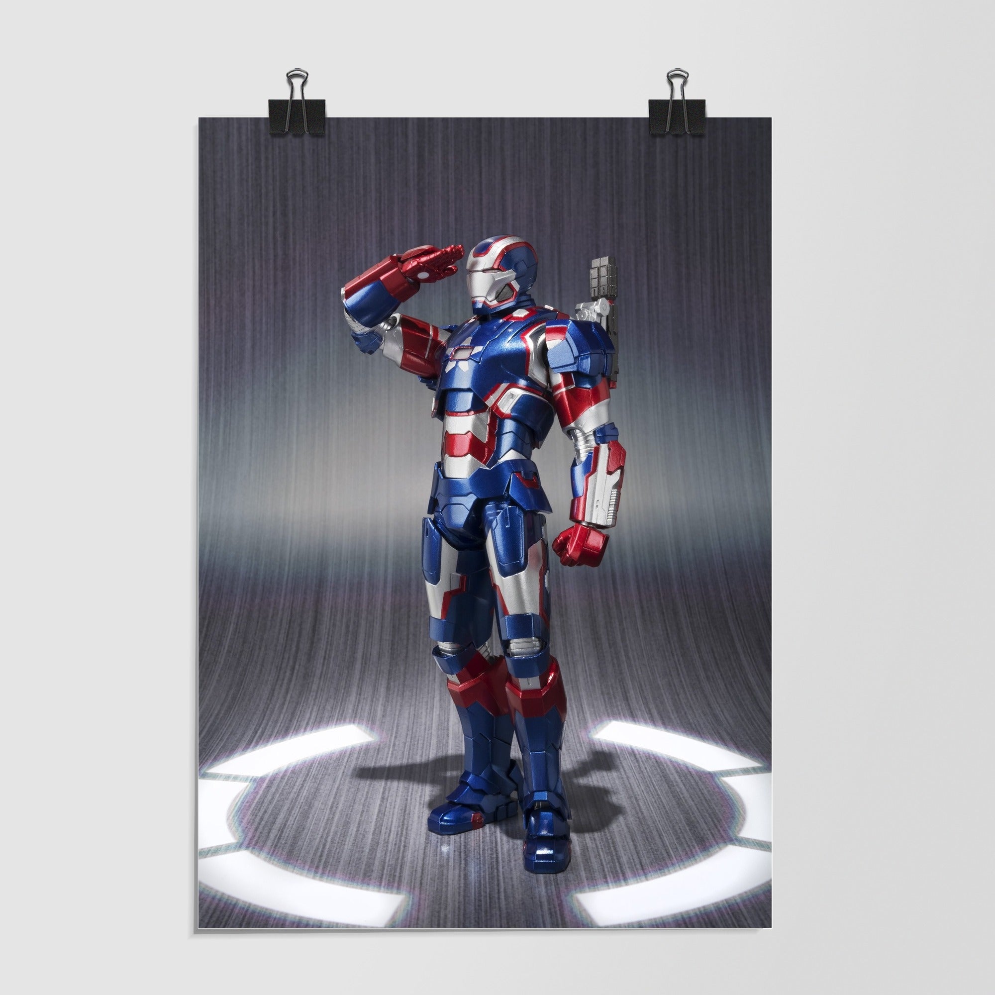 Iron Patriot Armor Brown Dramatic Lighting by Decalz