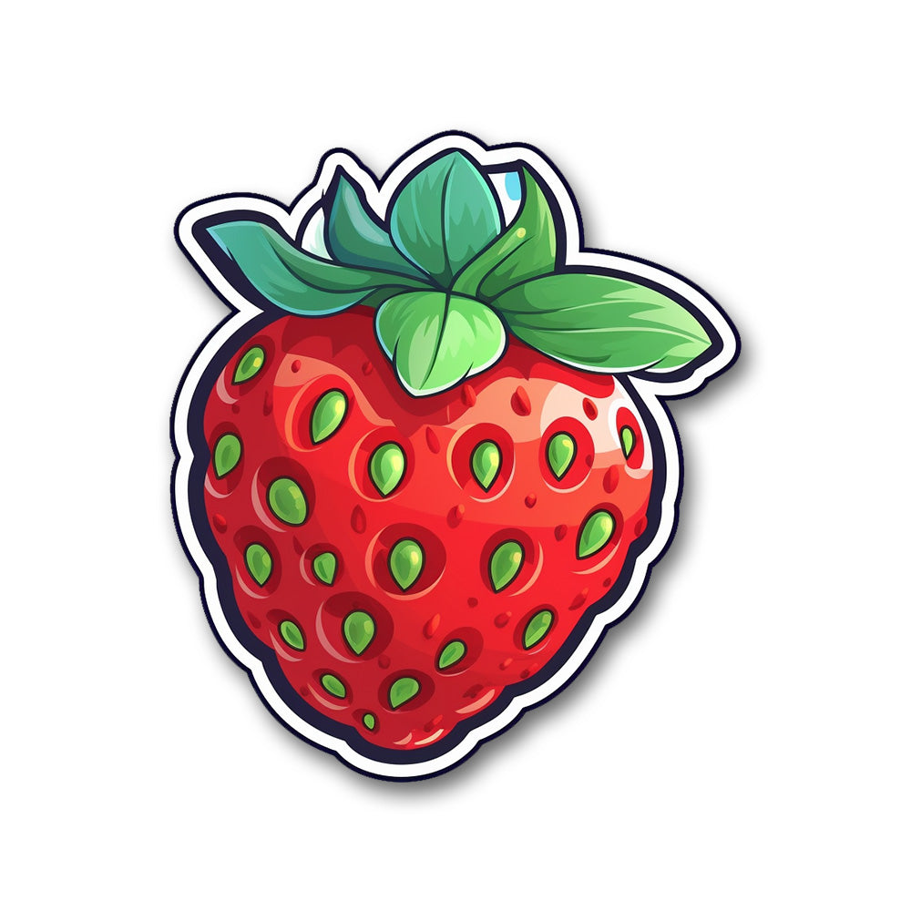 Juicy Strawberry Sticker