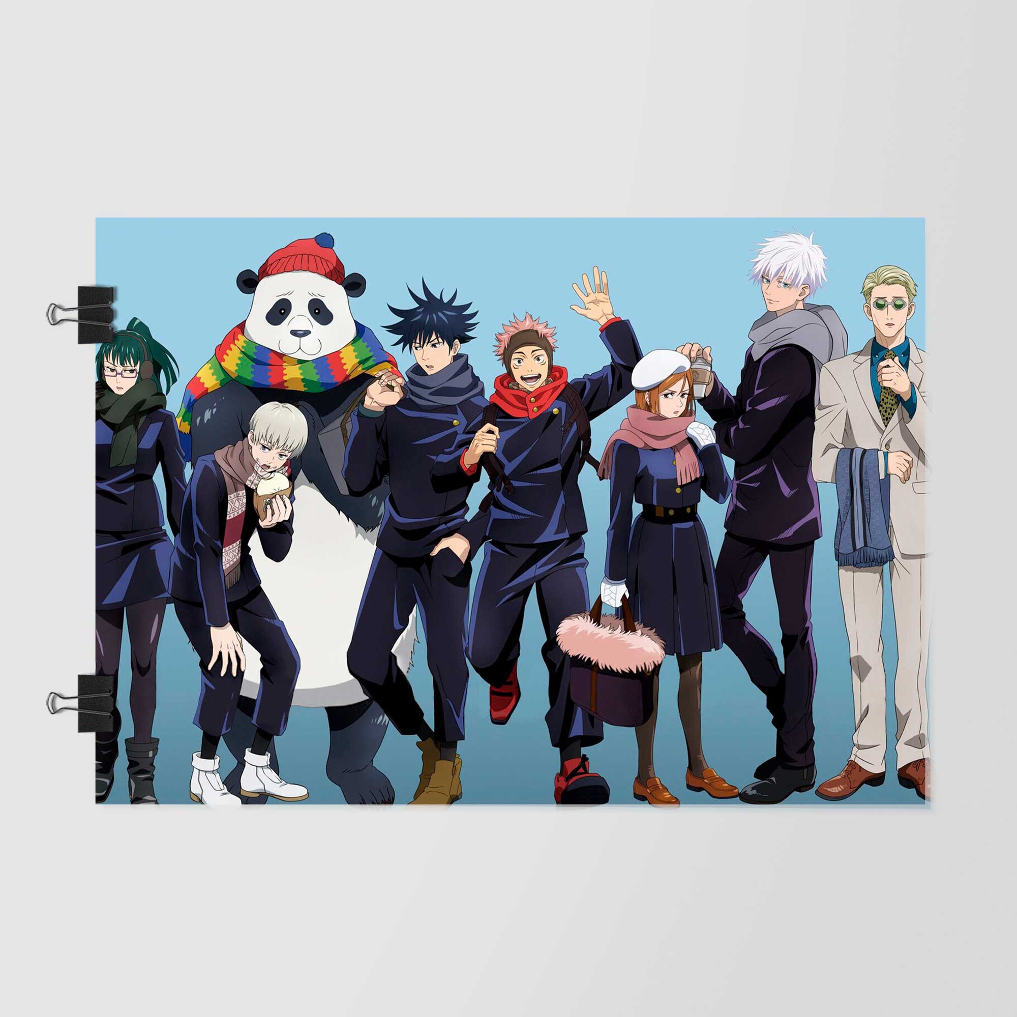 Jujutsu High Winter Group Poster