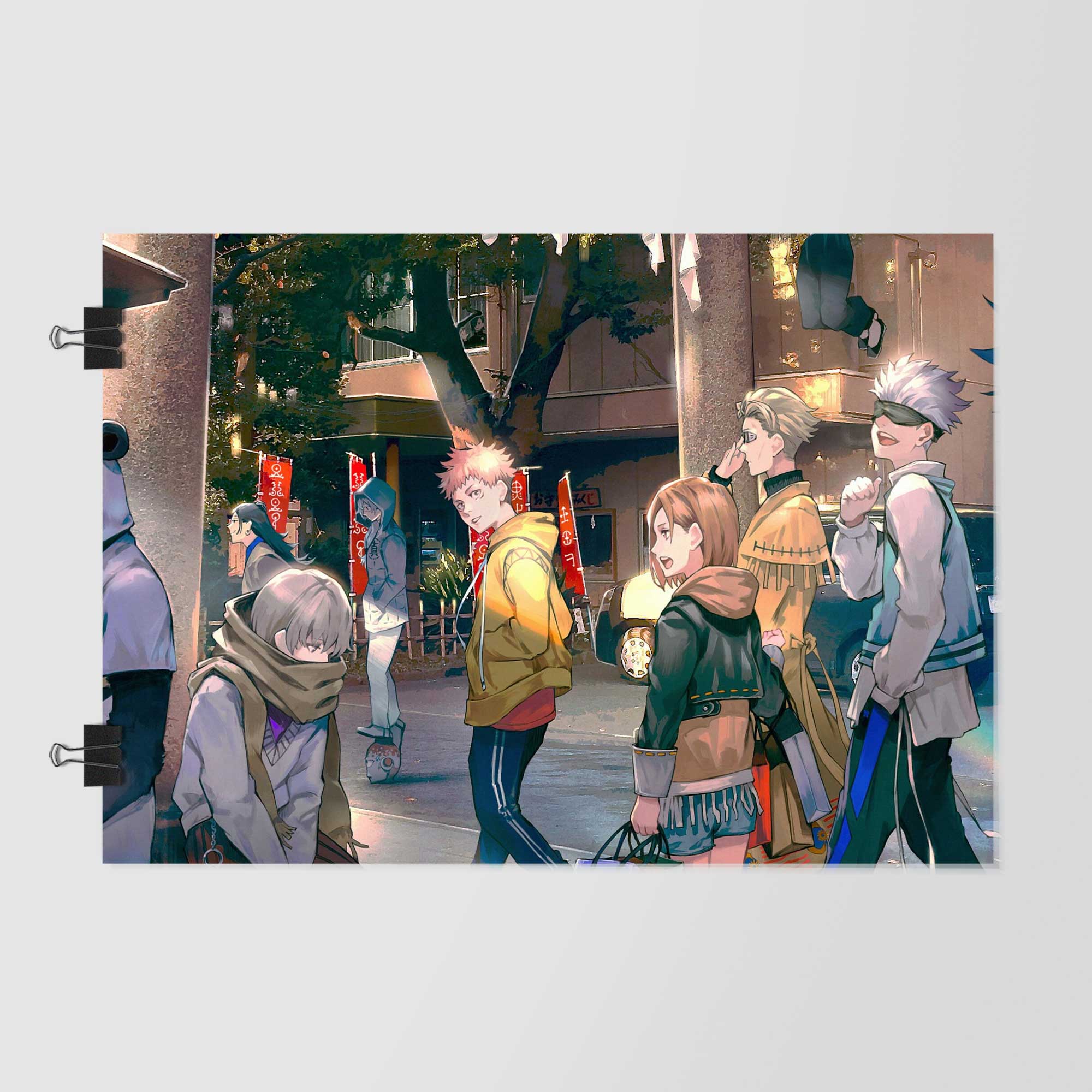 Jujutsu Tech Afternoon Walk Poster
