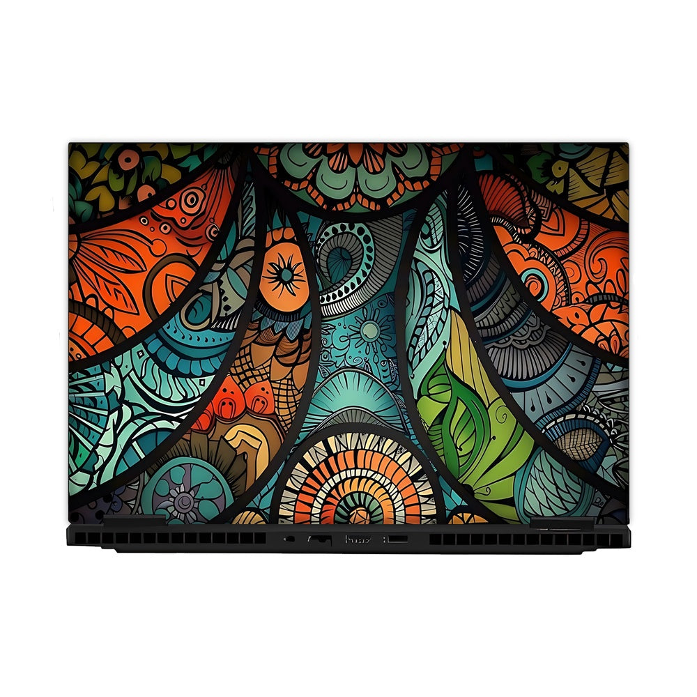 Kaleidoscope skin on Hp Omen Gaming 16-AM0241TX by Decalz