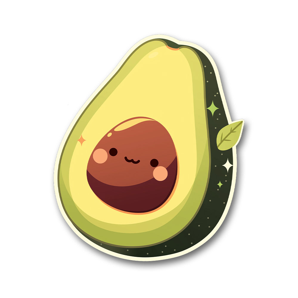 Kawaii Avocado Cute Fruit Sticker