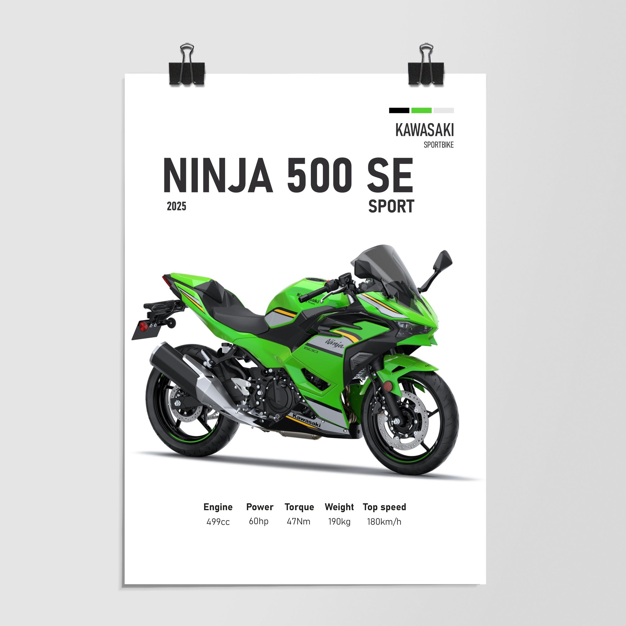 Kawasaki Ninja 500 Lightweight Sport Preview by Decalz
