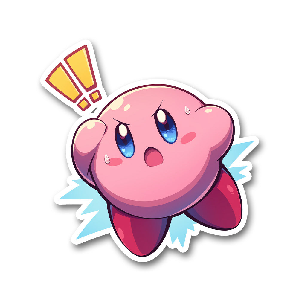 Kirby Cool Sticker