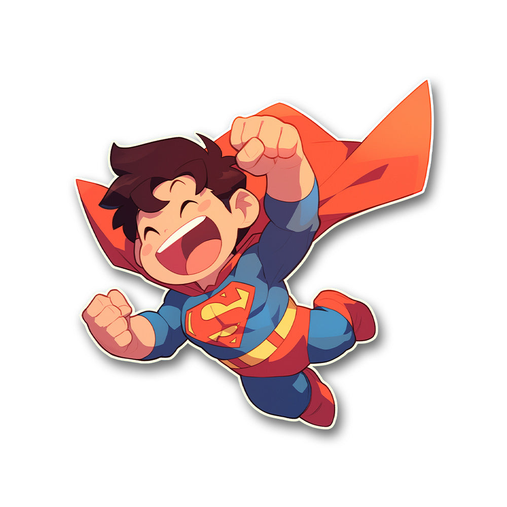 Kon El Superboy Retro Sticker
