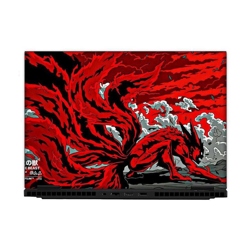 Kurama's Inferno skin on Hp Omen Gaming 16-AM0241TX by Decalz