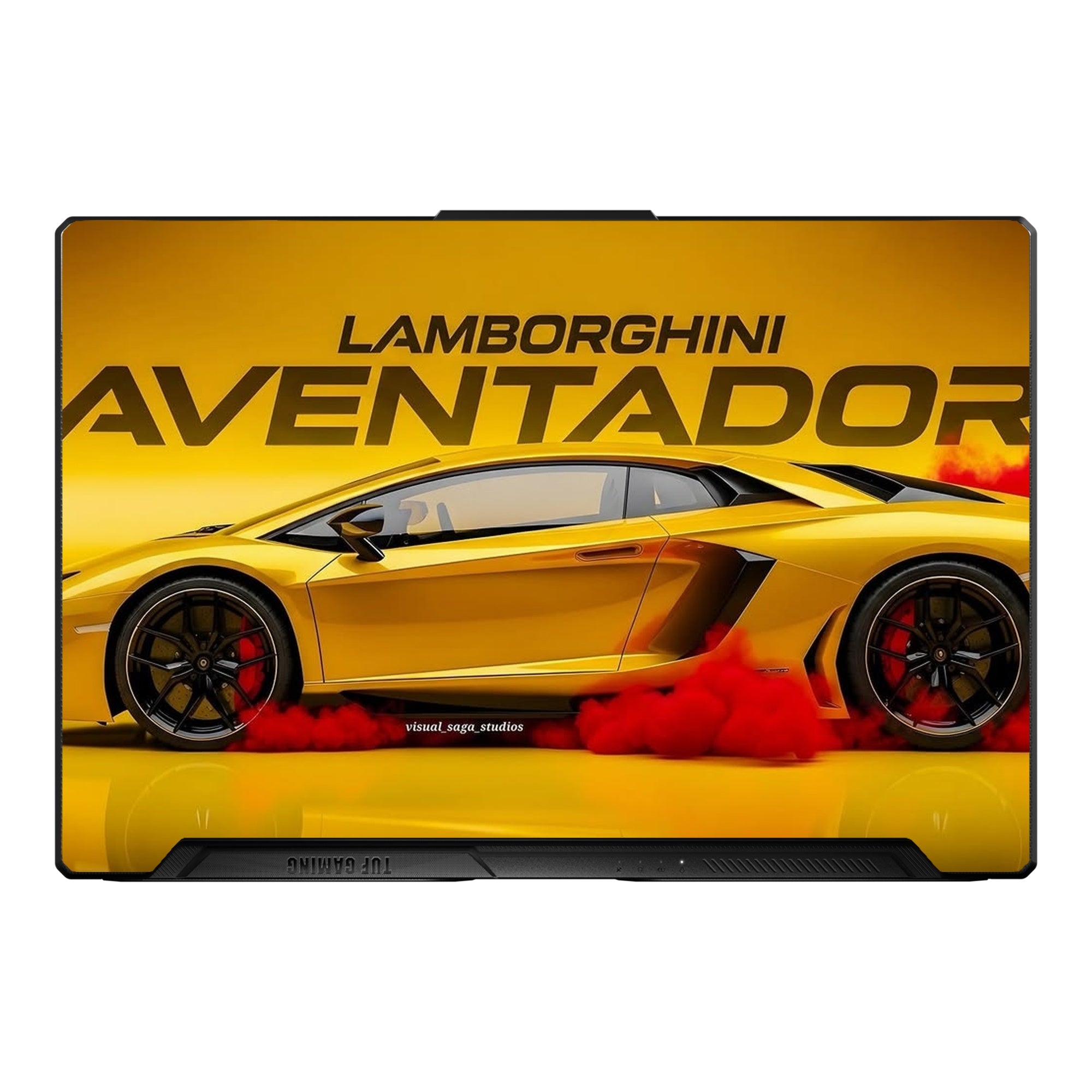 Lamborghini Aventador Yellow by Decalz