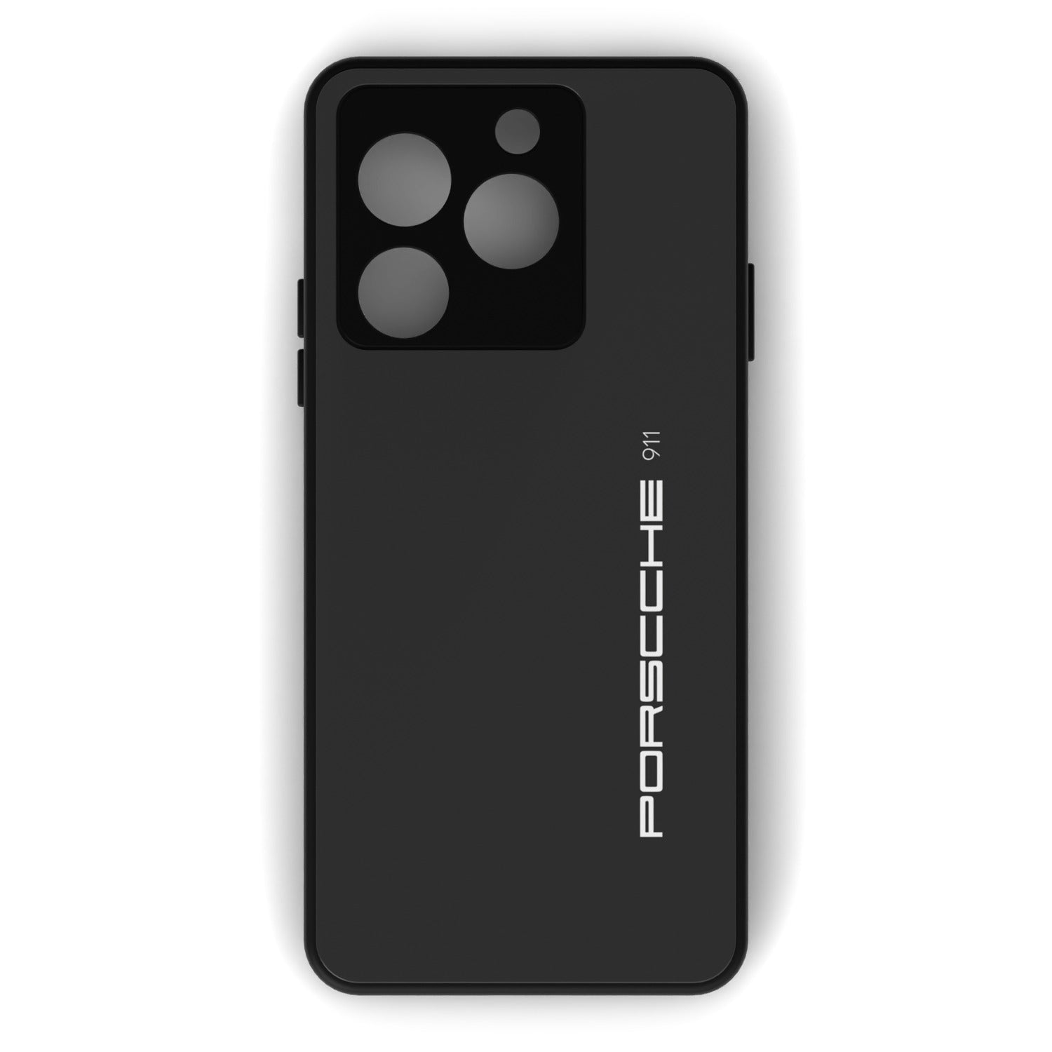 Legacy printed metal phone case - flat back view