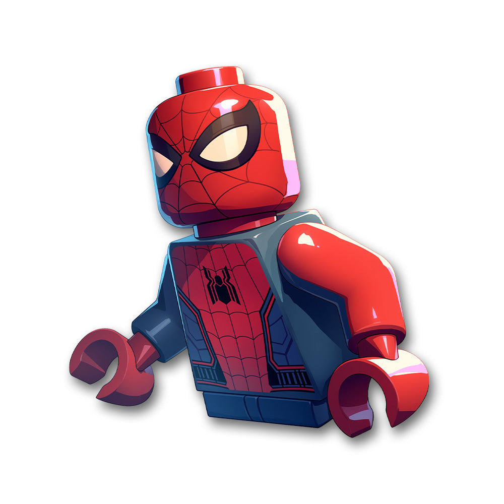Lego Spiderman Sticker