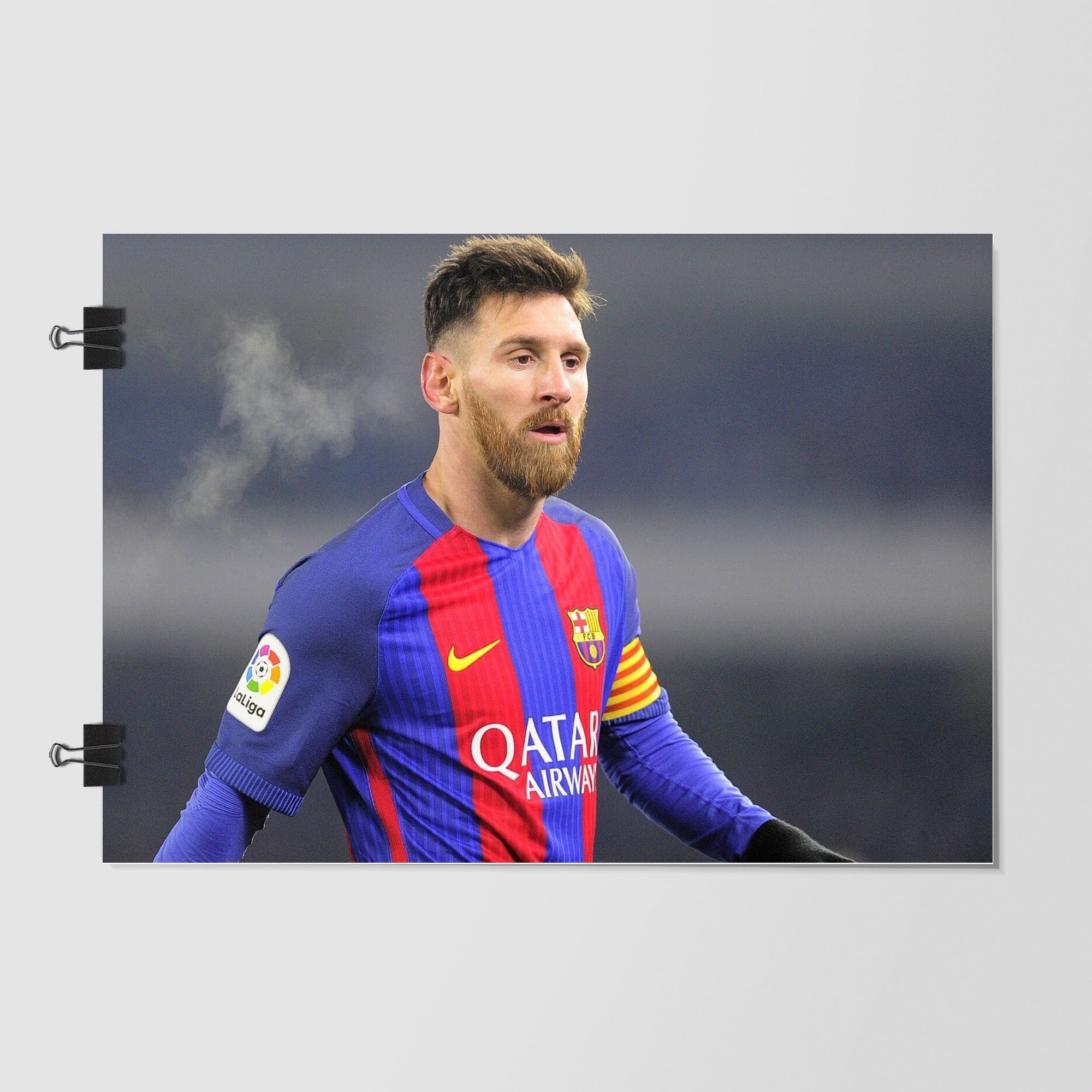 Lionel Messi Gray by Decalz