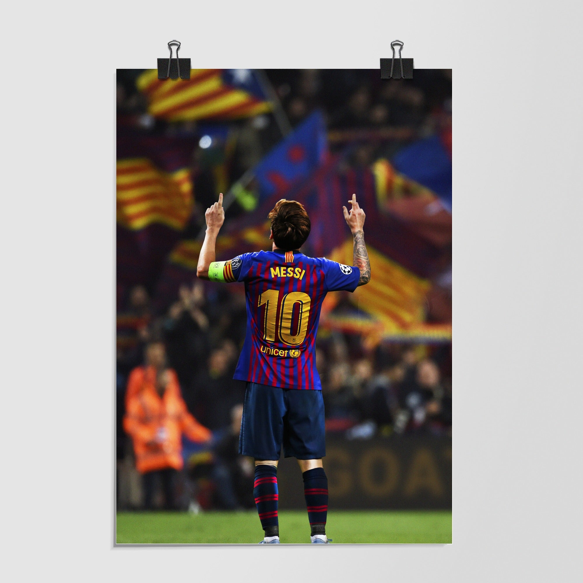 Lionel Messi Green by Decalz