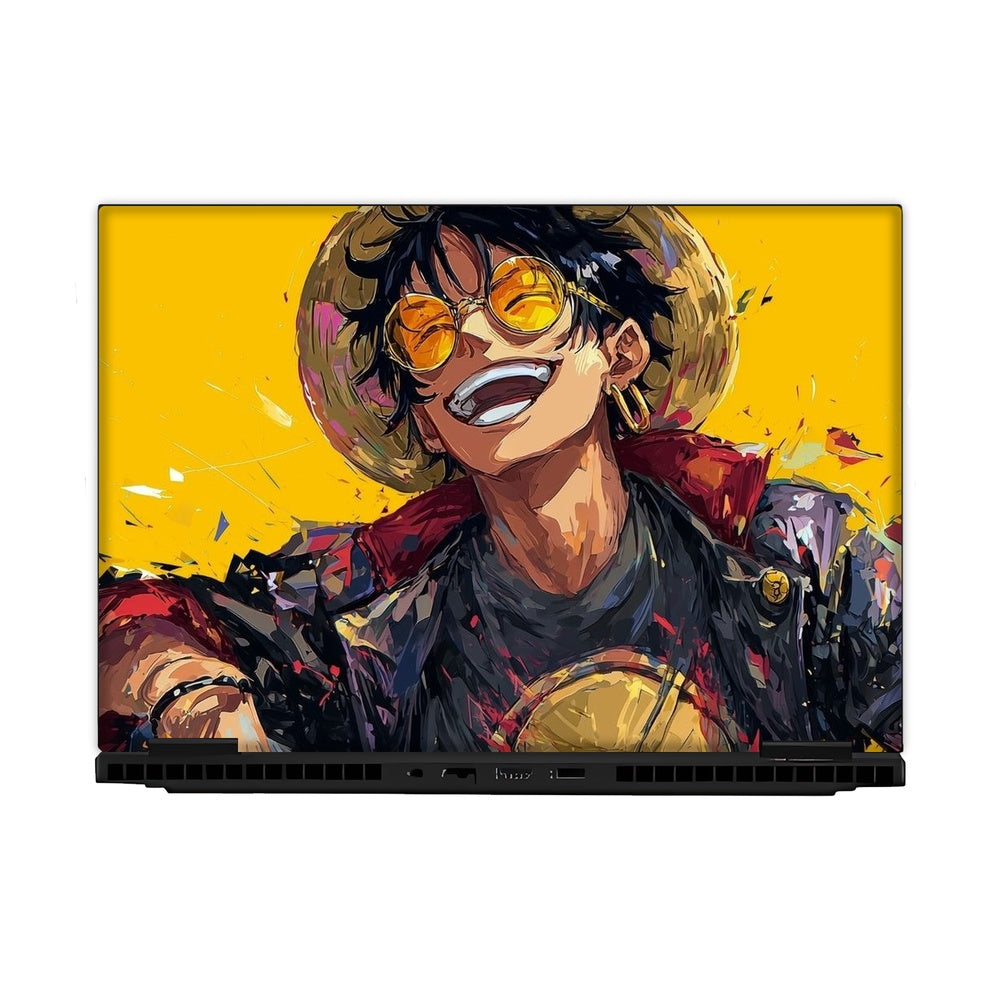 Luffy's Bright Smile skin on Hp Omen Gaming 16-AM0241TX by Decalz