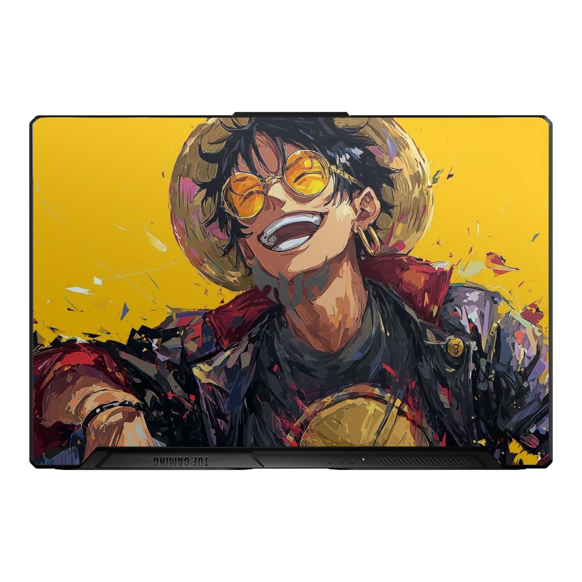 Luffys Bright Smile - Laptop Skins & Wraps