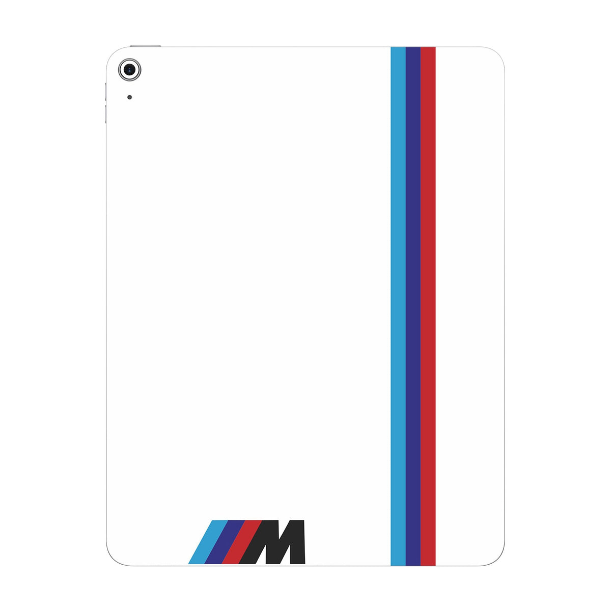 M-Sport white skin on iPad Air 13-inch M3 2025 by Decalz