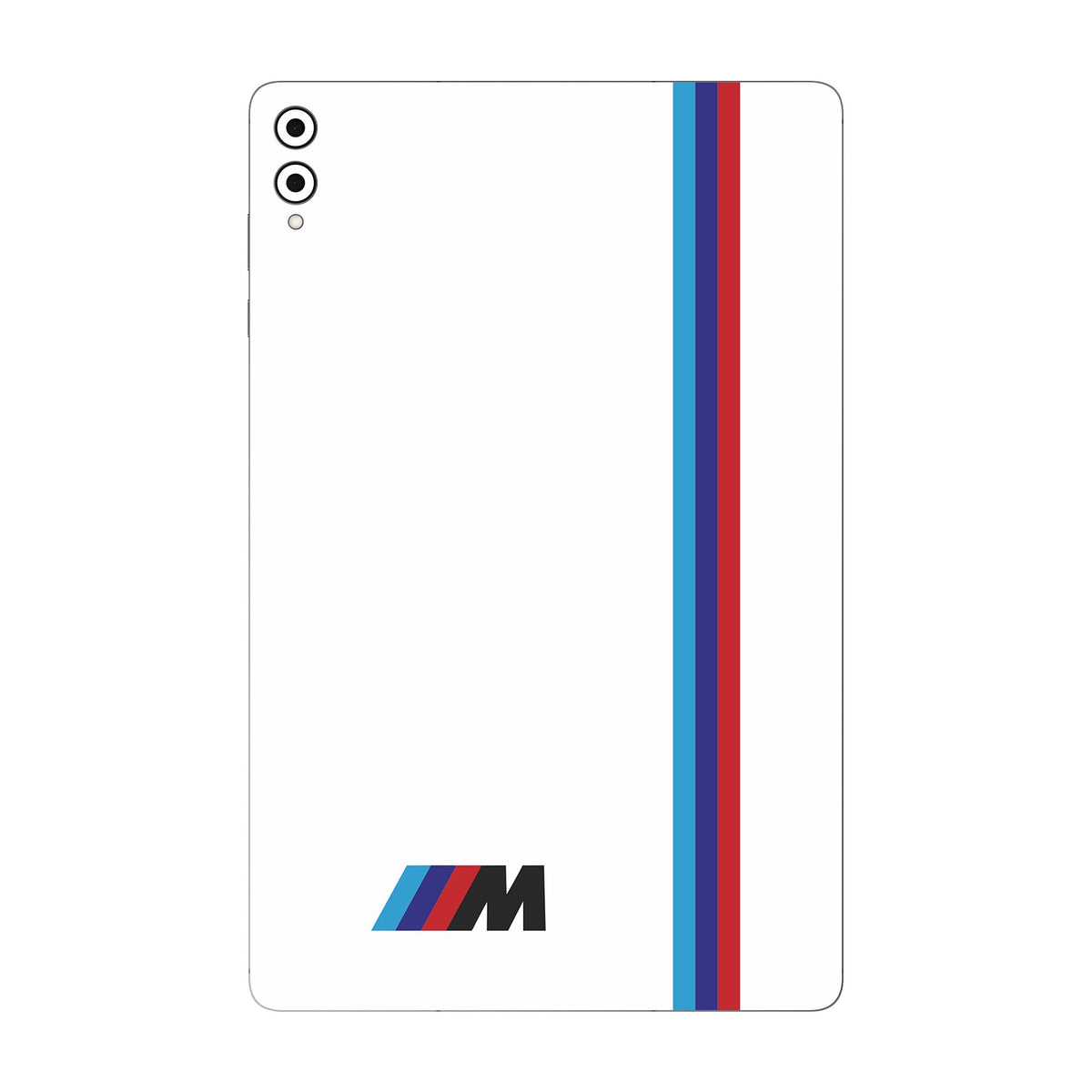 M-Sport white skin on Samsung Galaxy Tab S11 Ultra by Decalz