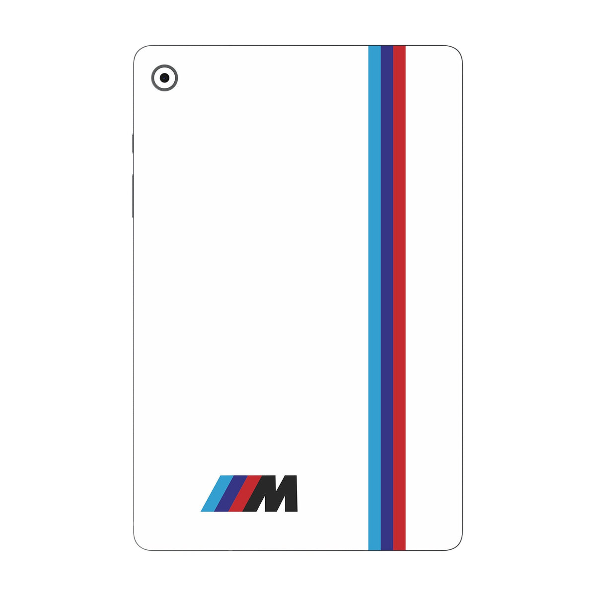 M-Sport white skin on Samsung Galaxy Tab S10 Lite by Decalz