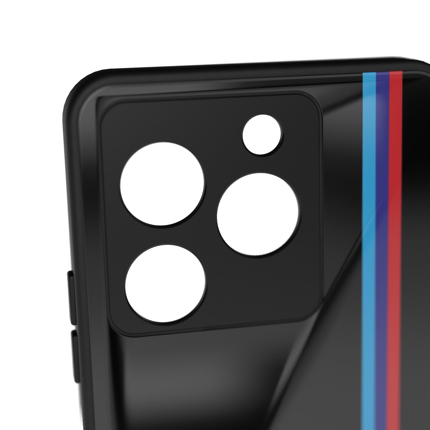 M Sport printed metal phone case - camera close-up