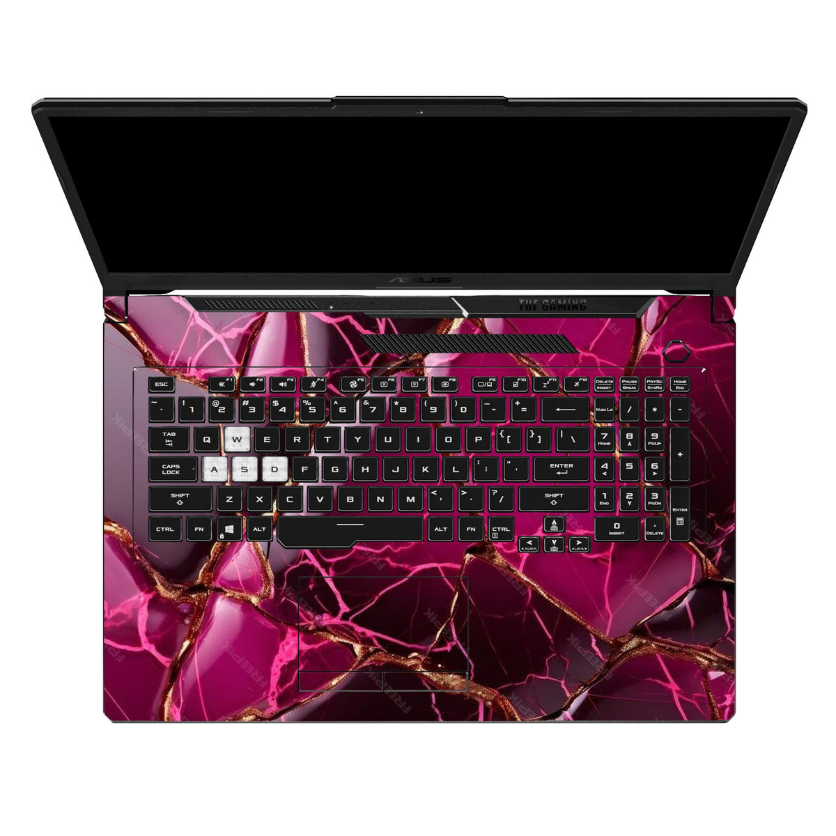Magenta Rose Marble by Decalz