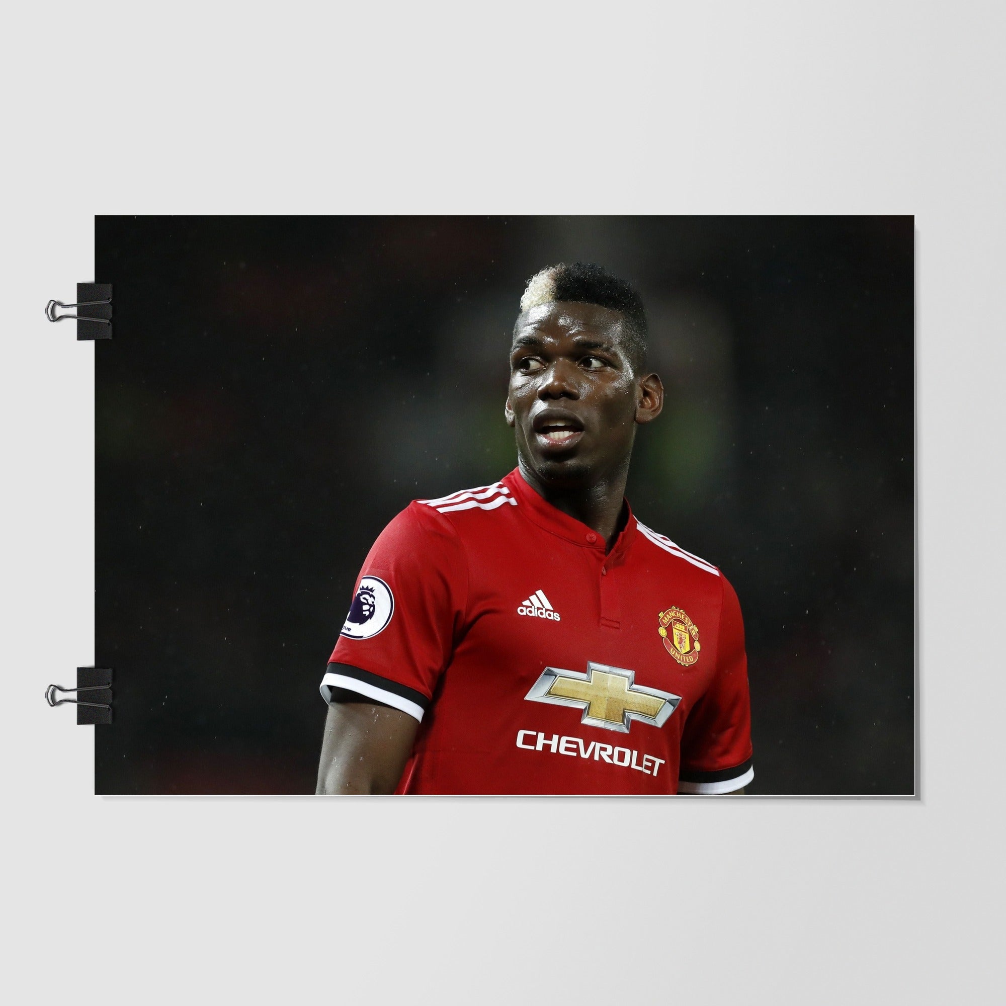 Manchester United Black Close Up Detail by Decalz
