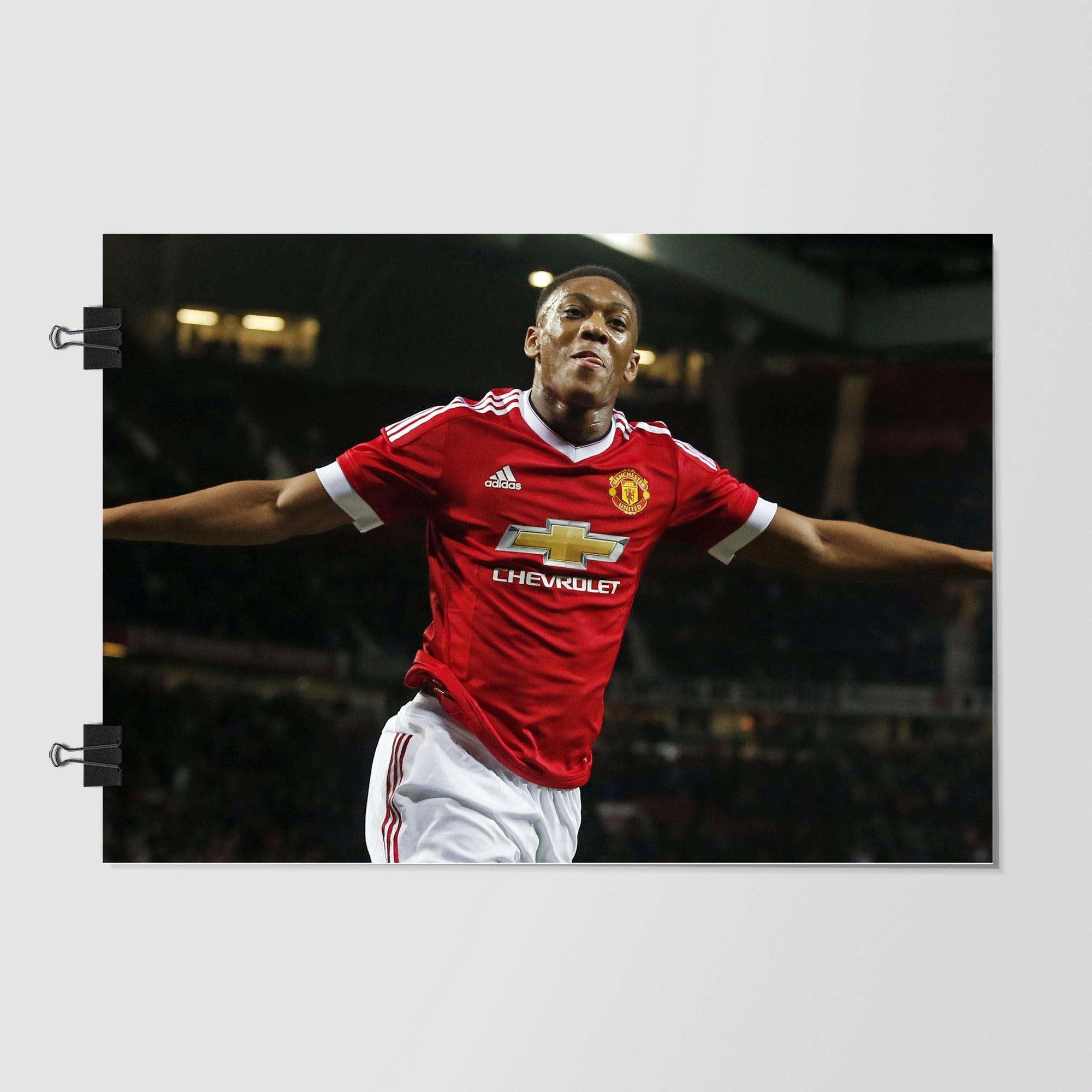 Manchester United Black Side Profile by Decalz