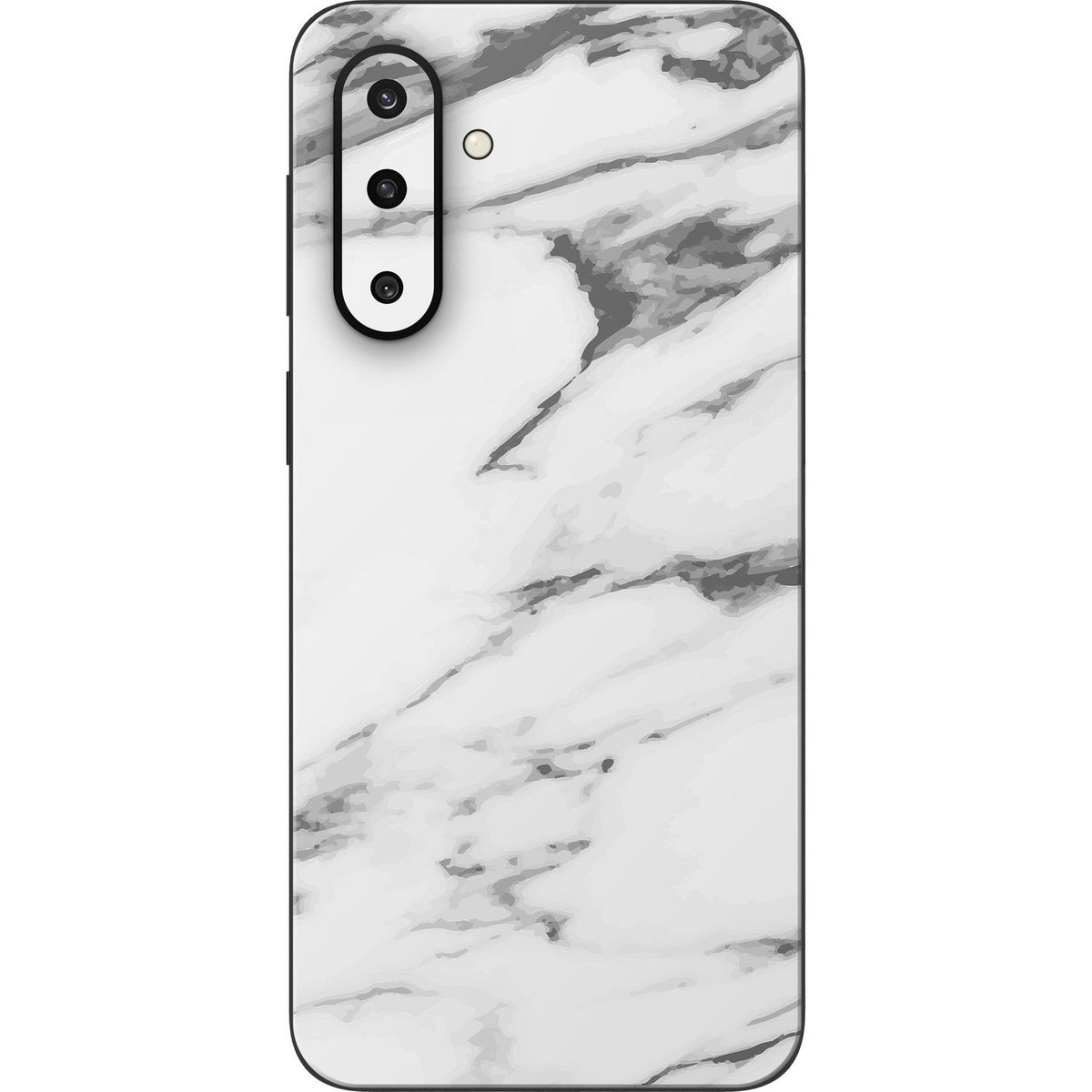 Marble White skin on Samsung Galaxy F36 (5G) by Decalz