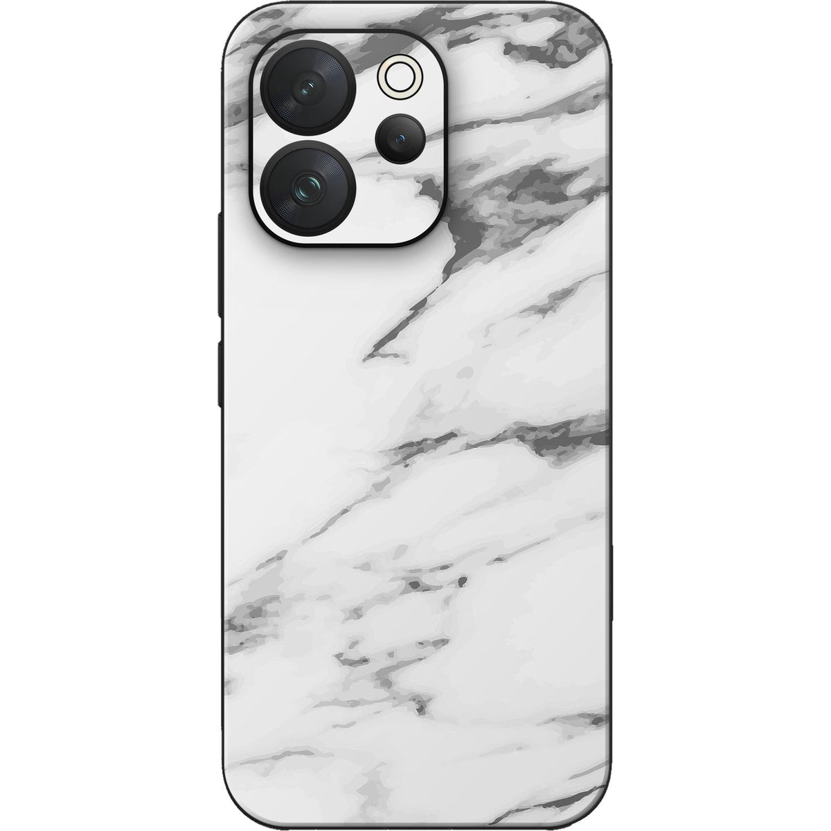 Marble White skin on Vivo V70 (5G) by Decalz