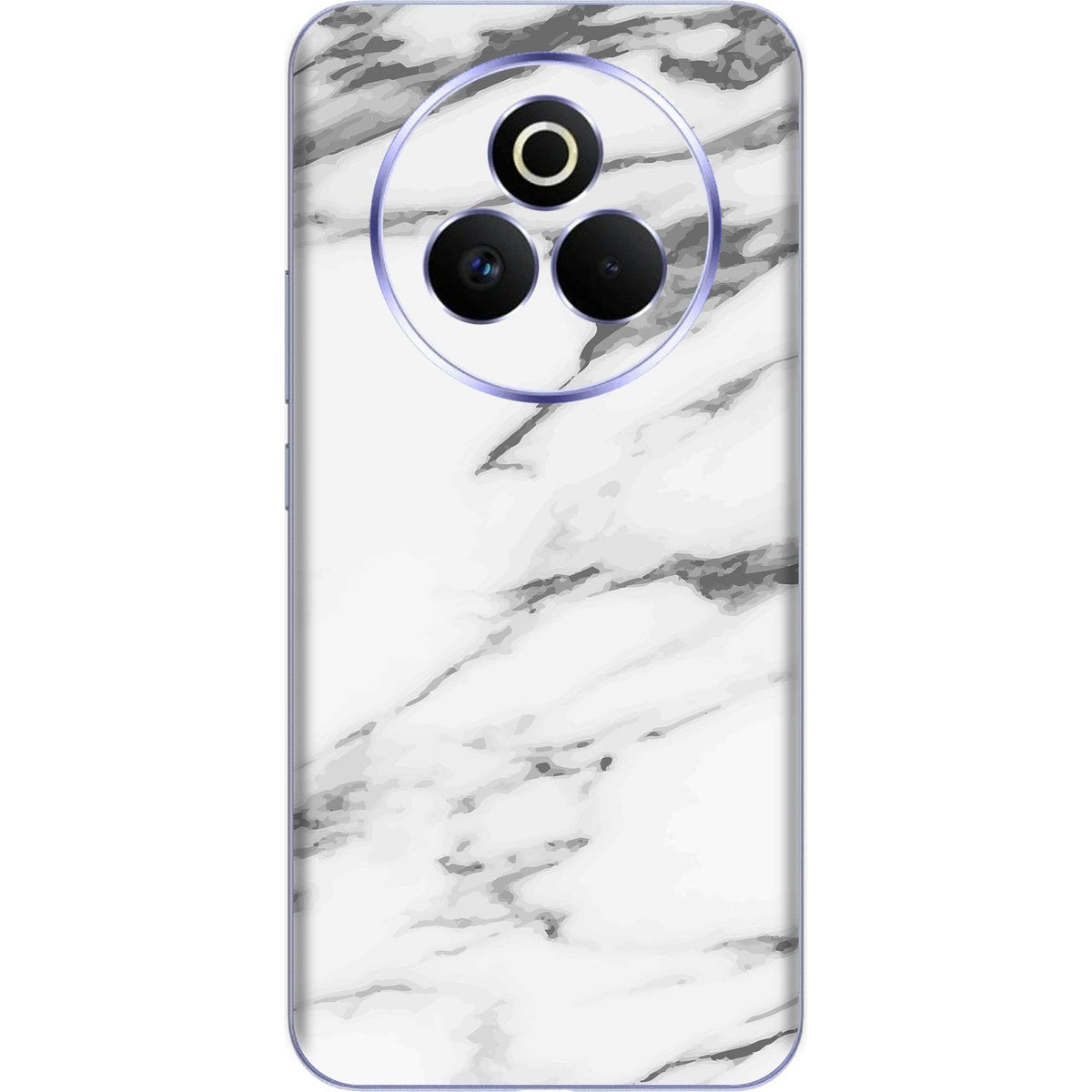 Marble White skin on Realme P3 Pro (5G) by Decalz