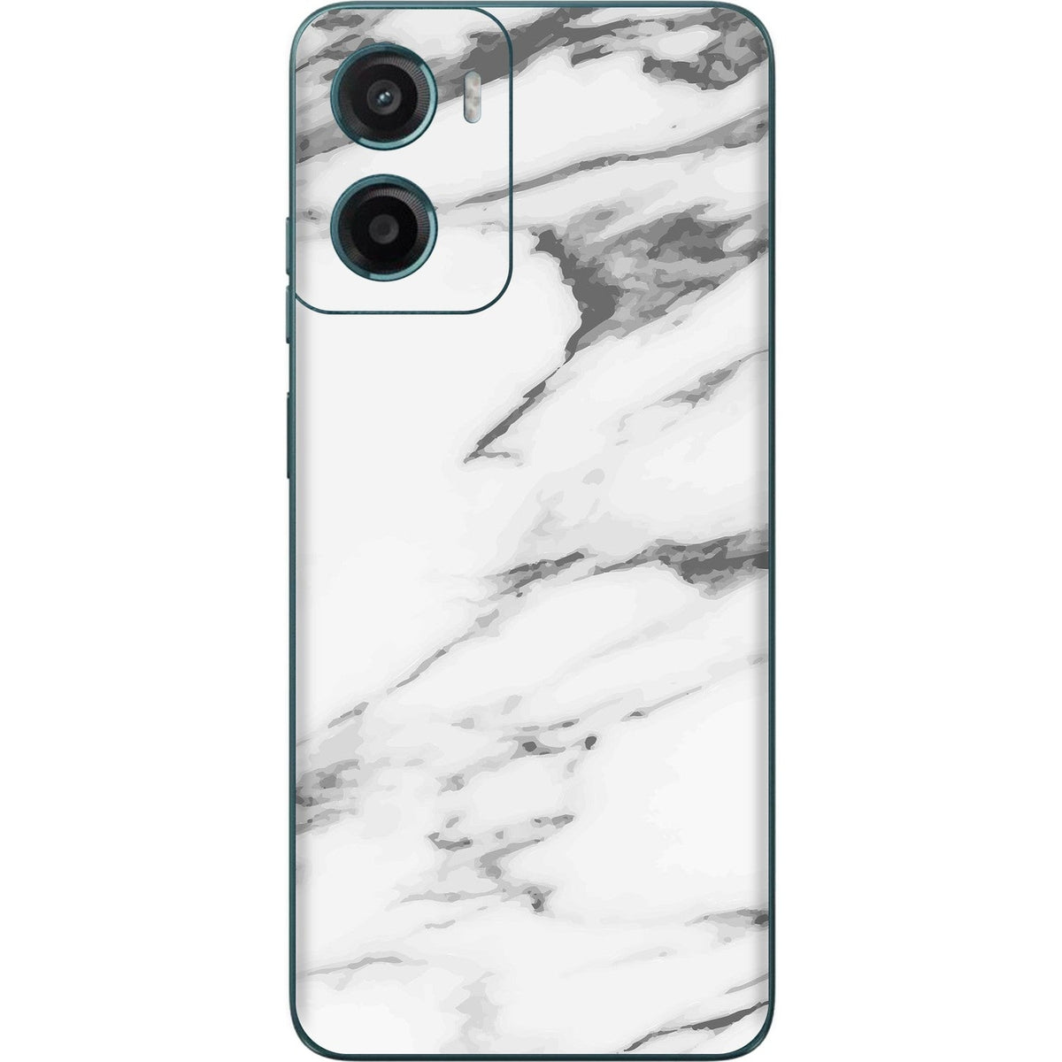 Marble White skin on Moto G05 by Decalz